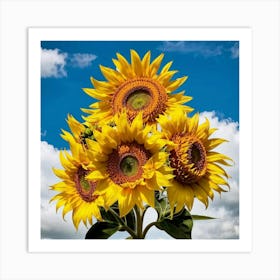 Sunflowers 6 Art Print