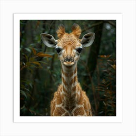 Cute Giraffe 37 Art Print