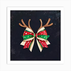 Reindeer Antlers 1 Art Print