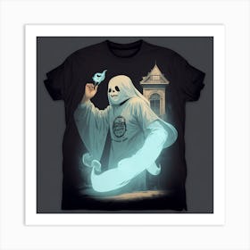 Ghost T-Shirt Art Print