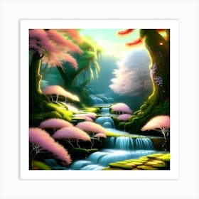 Asian Landscape 1 Art Print