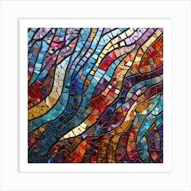 Mosaic Art 1 Art Print