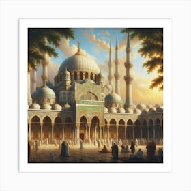 Blue Mosque 1 Art Print