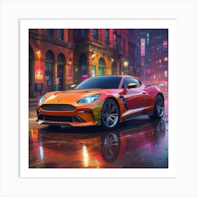 Aston Martin Vantage 1 Art Print