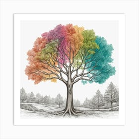 Tree Of Life 14 Art Print