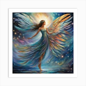 Angel Wings Art Print