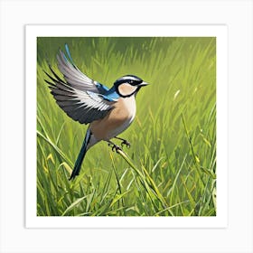 Bird In Flight 19 Art Print