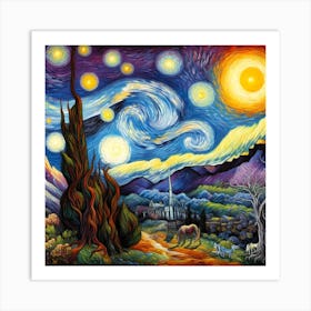 Starry Night 6 Art Print