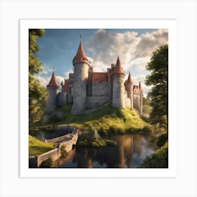 Fairytale Castle 2 Art Print