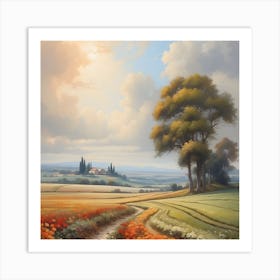 Tuscan Countryside Art Print