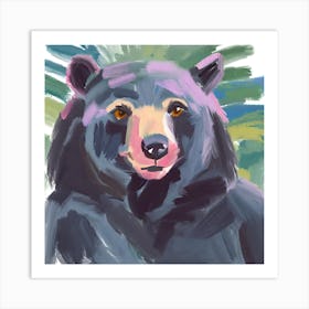 Black Bear 02 Art Print