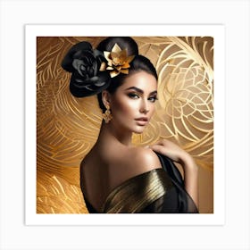 Asian Beauty 3 Art Print