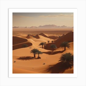 Desert Landscape 64 Art Print