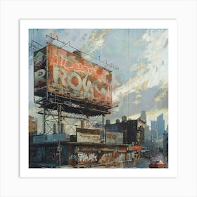 Graffiti City Art Print