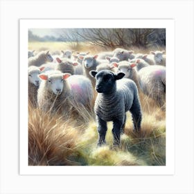 Stand out from the crowd Art Print