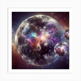 Space Nebula Art Print