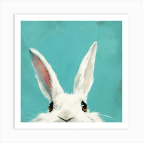 White Rabbit Art Print