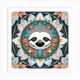 Sloth 2 Art Print