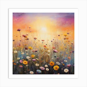 Autumn Meadow 1 Art Print