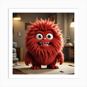 Squishy Monster Art Print