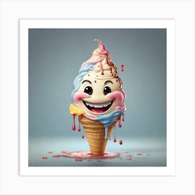 Fun character 4 Art Print