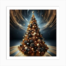 Christmas Tree 41 Art Print