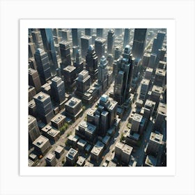 Cityscape Art Print