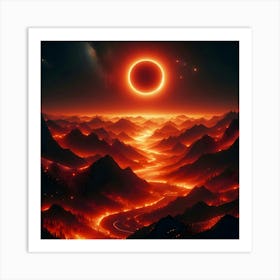 Eclipse Of The Sun Art Print