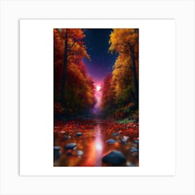 Autumn Forest 7 Art Print