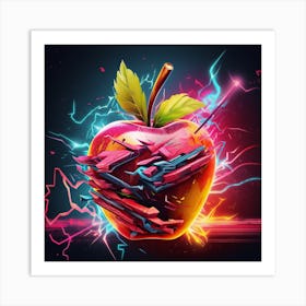 Apple Art Art Print