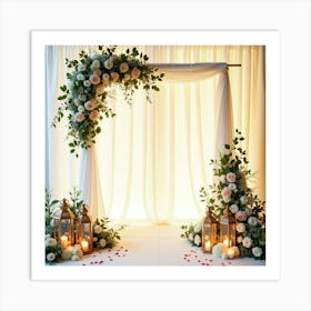 Flux Dev A Beautifully Styled Wedding Decoration Setup Featuri 0 Poster