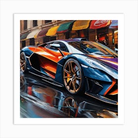 Mclaren Supercar 7 Art Print