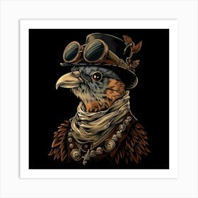 Steampunk Bird 9 Art Print