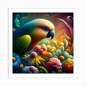 parrot15 Art Print