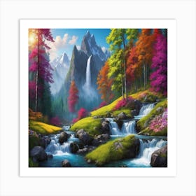 Mountain Forest Find Art Print