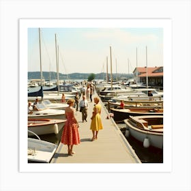 The Old Marina ~Reimagined 63 Art Print