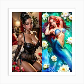 Mermaid 2 Art Print