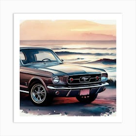 Car Art 92 Art Print