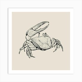 Crab Art Print