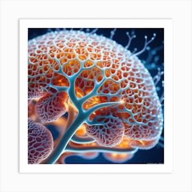 Brain Anatomy 23 Art Print