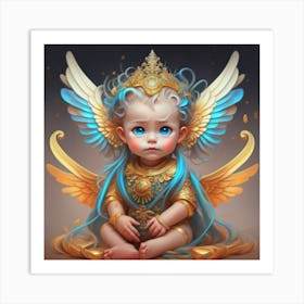 Angel Baby 2 Art Print