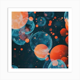 Bubbles In The Air Art Print