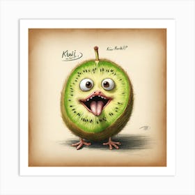 Kiwi! 8 Art Print