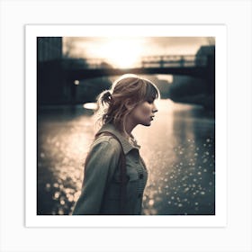 AI Taylor Swift 3 Art Print