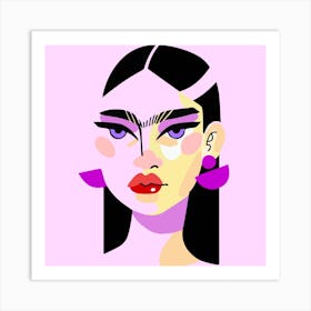 Asian Woman Art Print