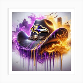 Baltimore Ravens 2 Art Print