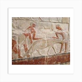 Egyptian Relief 12 Art Print