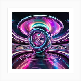 Abstract 3d Art 1 Art Print