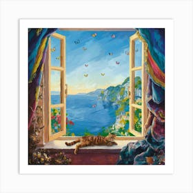 Open Window Art Print