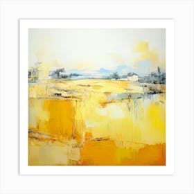 Yellow Field 1 Art Print